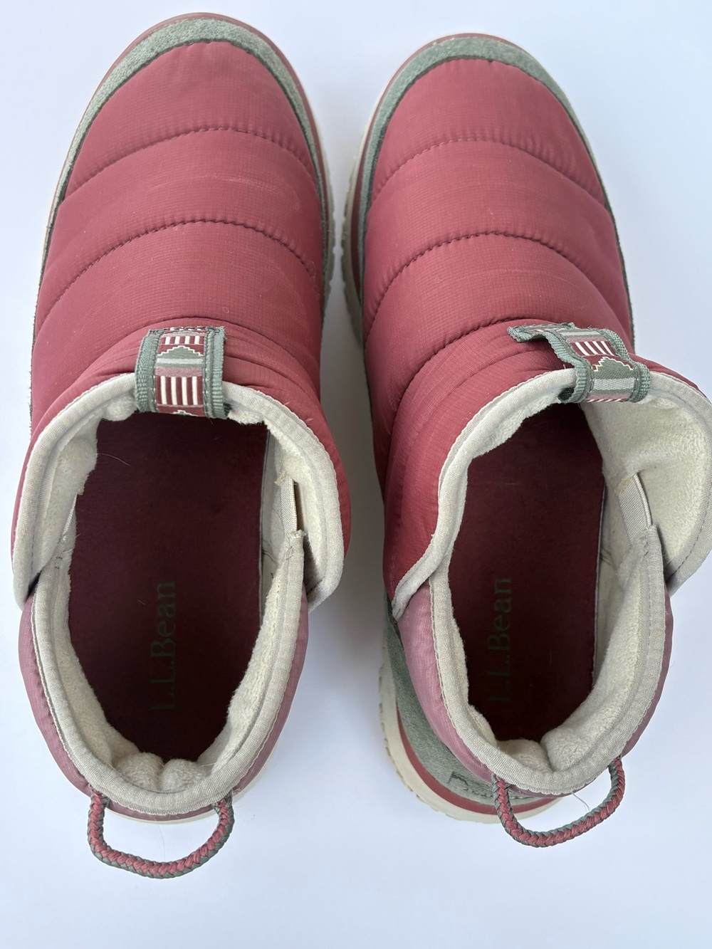 L.L.Bean Mountain Classic Cordura Puffer Boots/Slippers